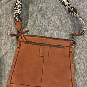 Brown Leather Crossbody Bag Harbour 2nd